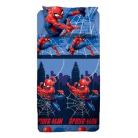 Completo Lenzuola Spiderman Originale Marvel 1 Posto Mezzo